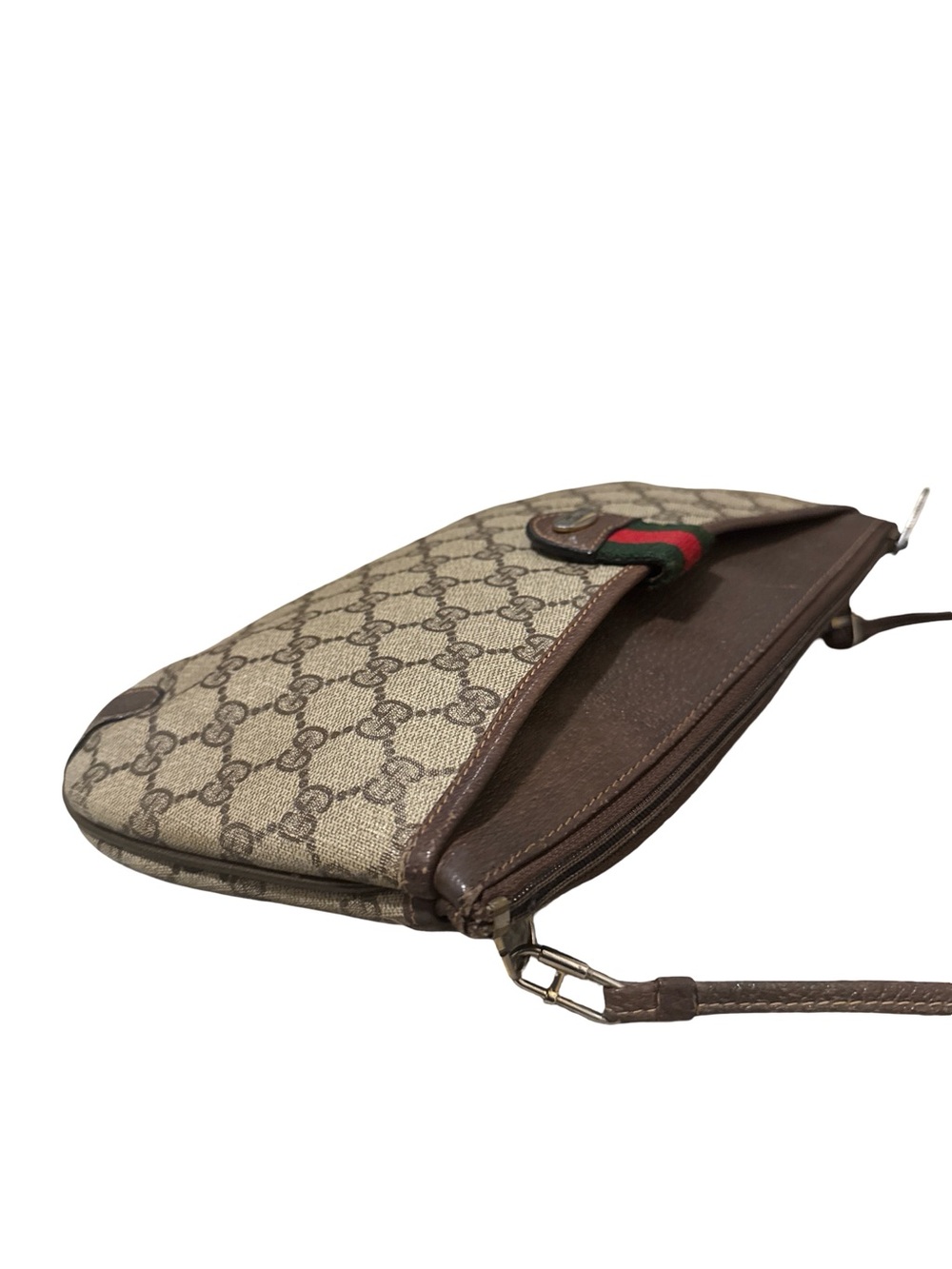 Gucci Sherryline Crossbody with Green-Red Web Accent GG Monogram - Picture 7 of 17